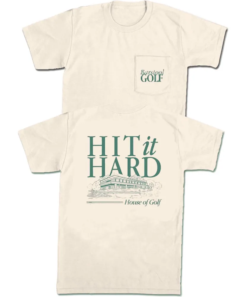 Barstool Sports - Hit It Hard Pocket Tee