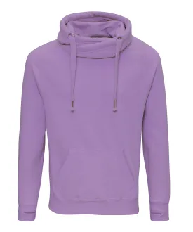 Cross neck hoodie | Digital Lavender Cross neck hoodie | Digital Lavender