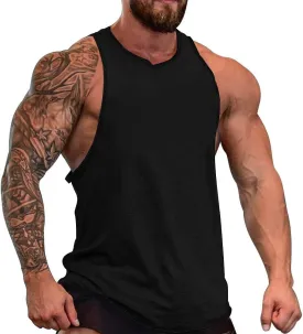 Custom Mens Tank Top Muscle Tops Personalized Sleeveless Shirts Design Your Own Undershirt for Gym Workout Fitness