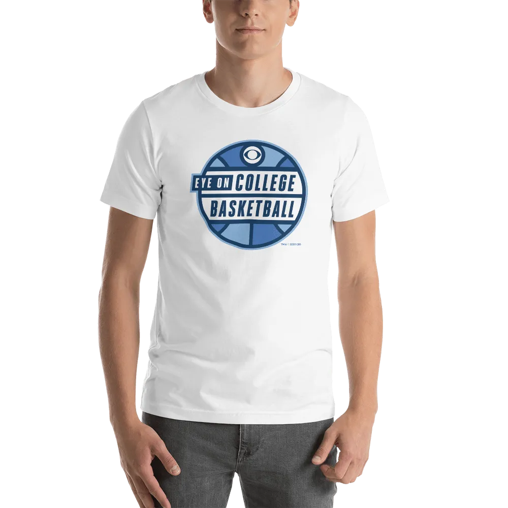 Eye on College Basketball Podcast Logo Adult Short Sleeve T-Shirt