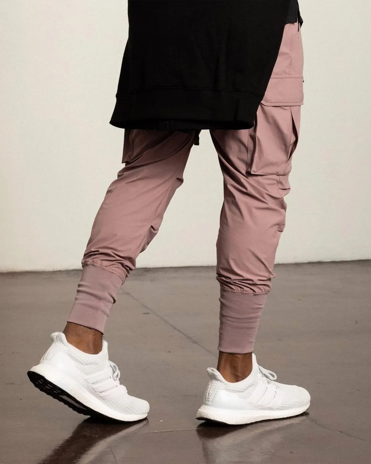 GINTPK Men Cargo Jogger Lightweight Tapered Hiking Pants Sport Running Quick Dry Sweatpants for Training