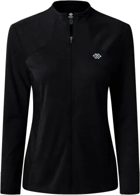 MoFiz Women's Full Zip Hiking Shirt Lightweight UPF 50  Sun Protection Running Jacket Long Sleeve Sports Outdoor Top Pockets