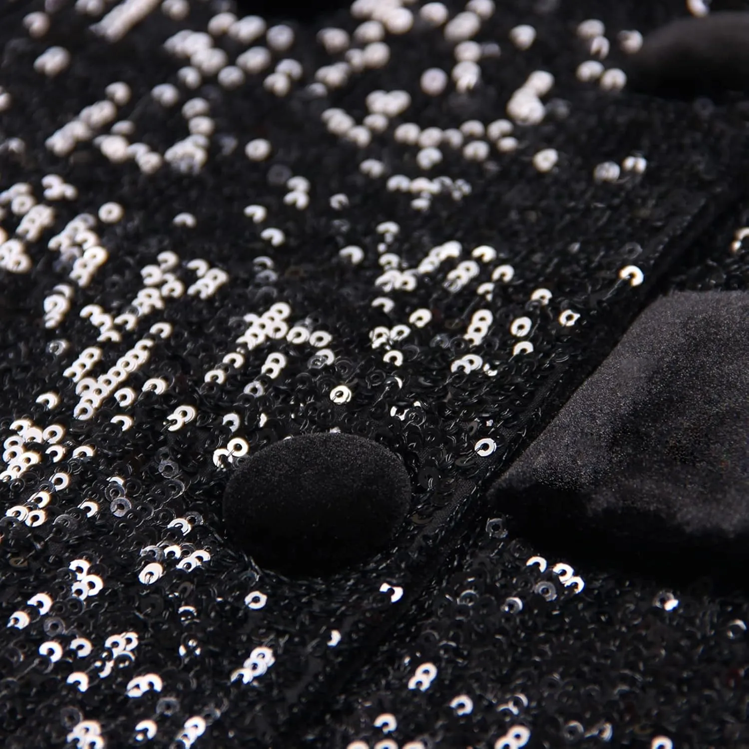 Women's Blazer Jackets,Sequin Velvet Stretchy Business Sports Coat Long Sleeve Outdoor Trench